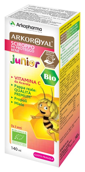 Arkoroyal Mi Proteggo Junior Sciroppo Bambini Integratore 140 ml