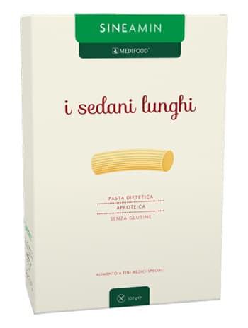 Sineamin Sedani Lunghi Pasta Aproteica Senza Glutine 500 g