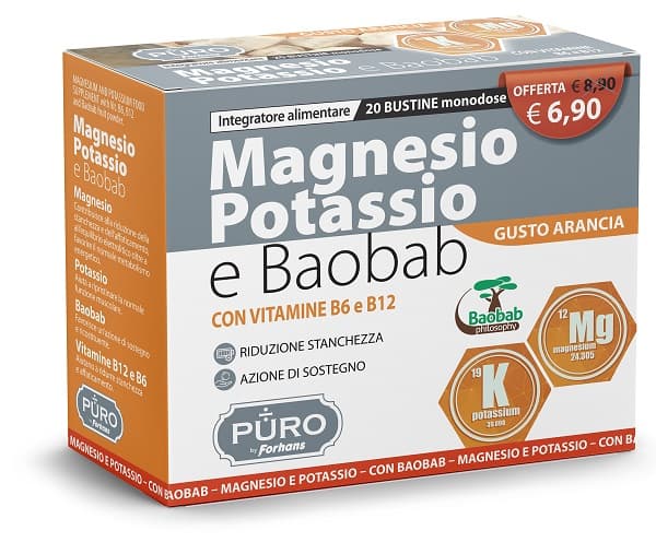 Puro Mg/k + Baobab 20bust.aranc.