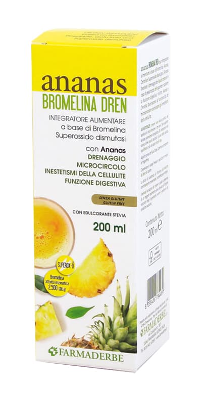 Ananas Bromelina Dren 200 ml