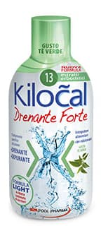 Kilocal Drenante Forte Thè Verde Integratore Depurativo 500 ml