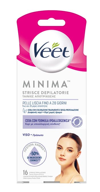 VEET Strisce Viso 16pz