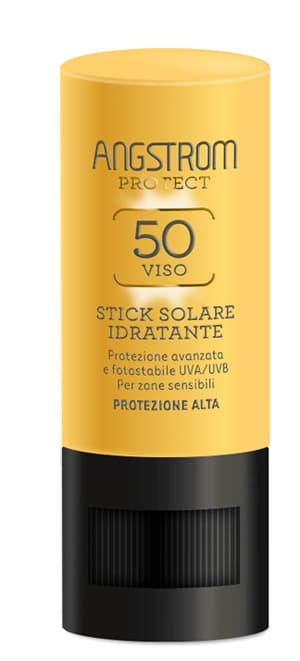 Angstrom Stick Solare Idratante SPF 50+ Protezione Viso 8 g