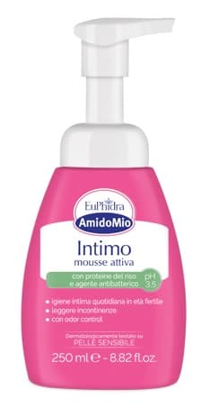 Euphidra Amidomio Intimo Mousse Attiva Ph 3,5 250ml