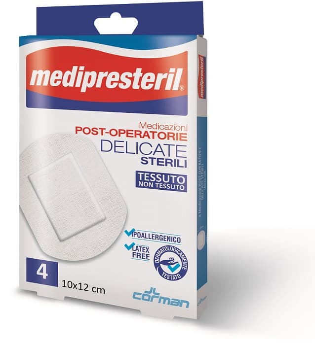 Corman Medipresteril Medicazione Post Operatoria 10x12cm