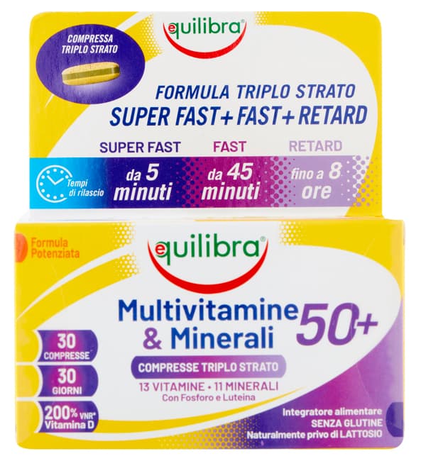 Equilibra Multivitamine & Minerali 50+ 30cpr
