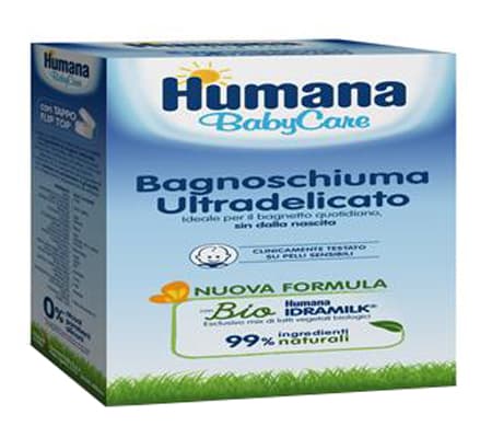 Humana Babycare Bagnoschiuma Ultradelicato 200 Ml