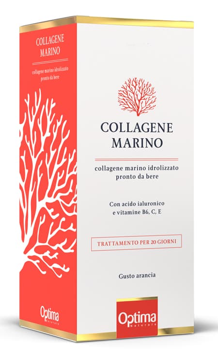 Optima Collagene Marino Integratore Benessere Pelle Unghie e Capelli 500 ml