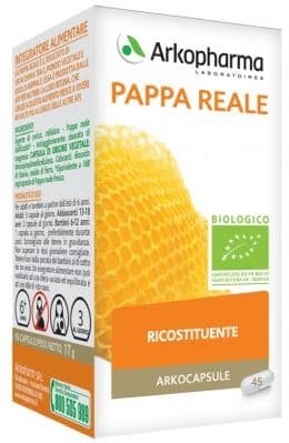 Arkocapsule Pappa Reale Bio Integratore Ricostituente 45 Capsule