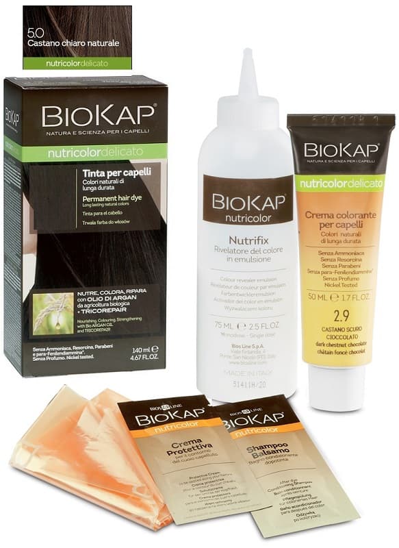 Biokap Nutricolor Delicato 5.0 Tinta Per Capelli Castano Chiaro