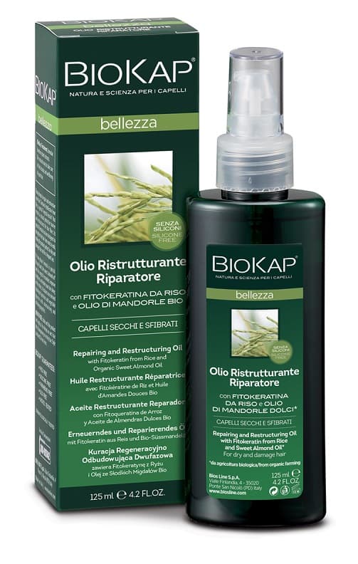 Biokap Bellezza Olio Ristrutturante Riparatore 125 ml Biosline