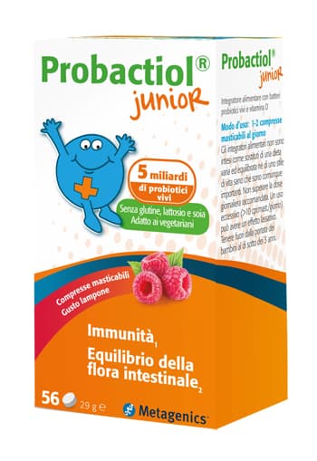Probactiol Junior New Integratore Alimentare 56 Compresse Masticabili