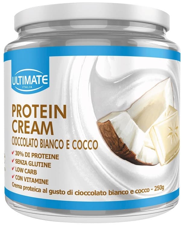 Ultimate Protein Cream Cioccolato Bianco e Cocco 250 g