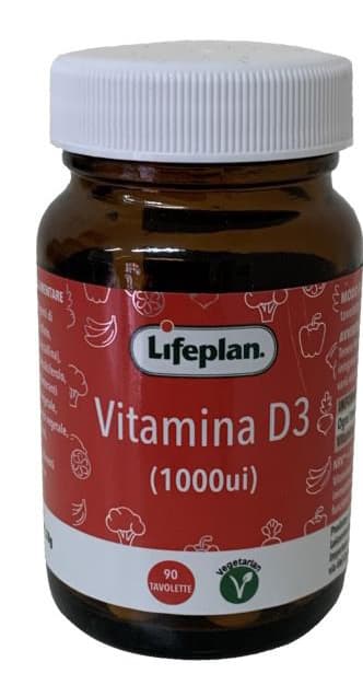 Vitamina d3 1000ui 90 Tav.lifeplan