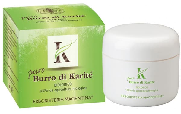Erboristeria Magentina Puro Burro Di Karité Emolliente Lenitivo Biologico 50ml