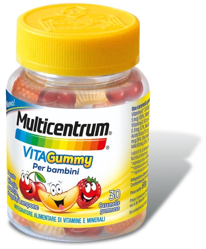 Multicentrum Vitagummy Integratore Alimentare Per Bambini 30 Caramelle