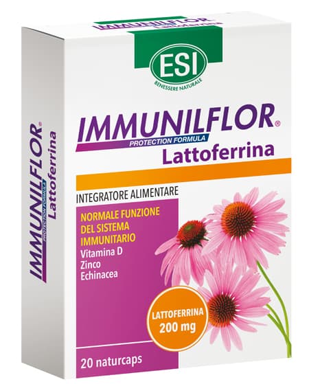 Esi Immuniflor Lattoferrina Integratore 20 Capsule