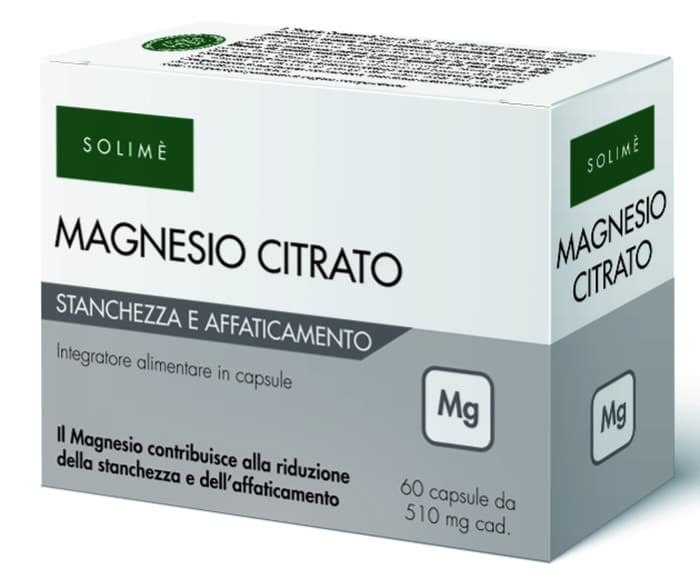 Magnesio Citrato Bibasico 60 Capsule