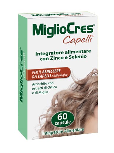 Migliocres Capelli Integratore 60 Capsule