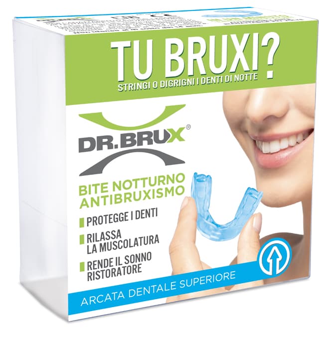 Dr.Brux Bite Superiore Notte Azzurro