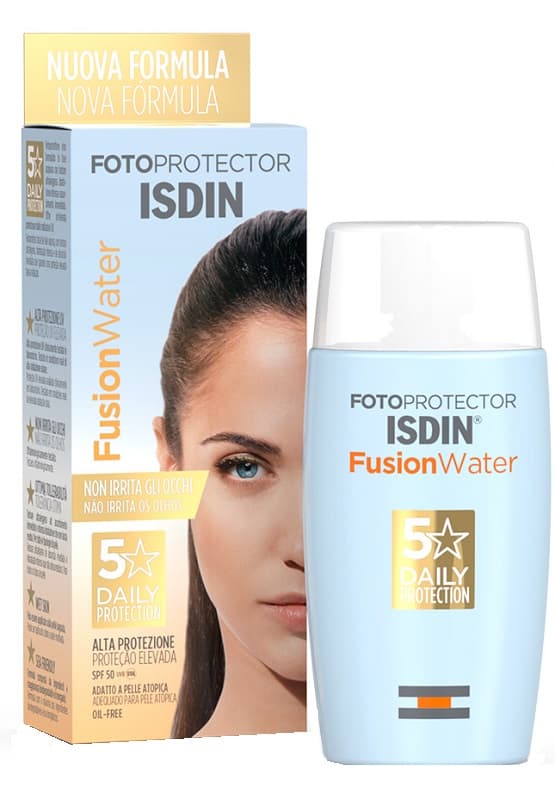 ISDIN Fotoprotector Fusion Water SPF 50 Viso Idratazione Intensa 50ml