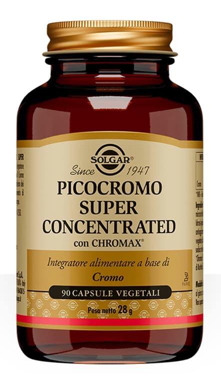 Solgar Picocromo Superconcentrato 90 Capsule Vegetali