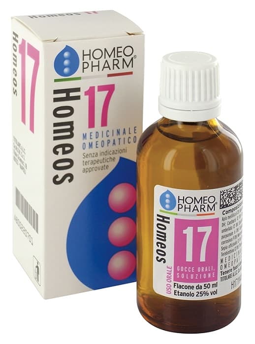 Homeopharm Homeos 17 Rimedio Omeopatico In Gocce 50Ml