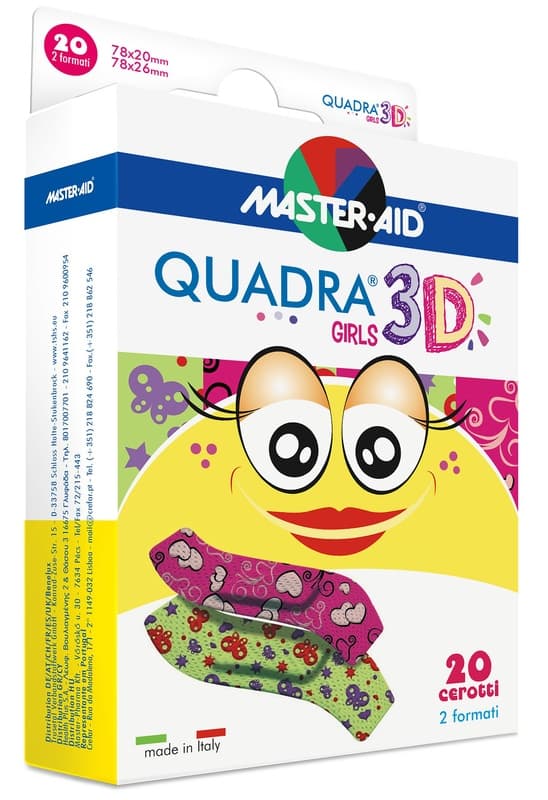 QUADRA*3D Girl 20 Cer.Assort.