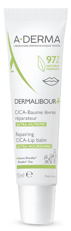 Dermalibour Cica Balsamo Labbra 15ml
