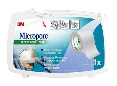 MICROPORE Cer.cm2,5x5m