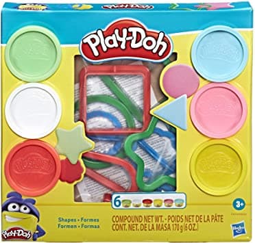 Hasbro Play-Doh Forme Divertenti Pasta Modellabile Con 6 Vasetti E Formine Per Bambini