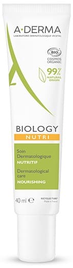 A-Derma Biology Trattamento Dermatologico Nutritivo per Pelle Secca 40 ml
