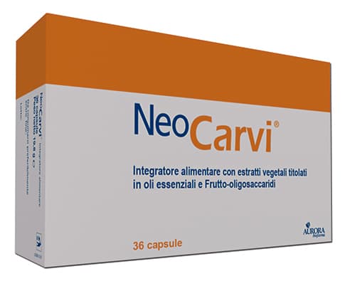 NeoCarvi Integratore Iperacidità Gastrica 36 Capsule