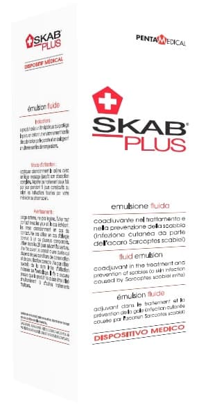 Skab Plus Emulsione Fluida Trattamento E Prevenzione Scabbia Flacone 150 ml