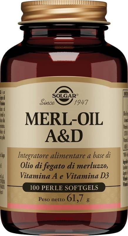 MERL-OIL A&D 100Perle SOLGAR