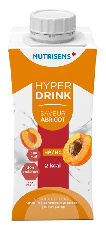 Hyperdrink 2kcal Albicocca 4x200ml