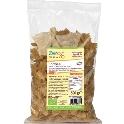 Fior Di Loto Farfalle Di Riso Integrale Bio 500g