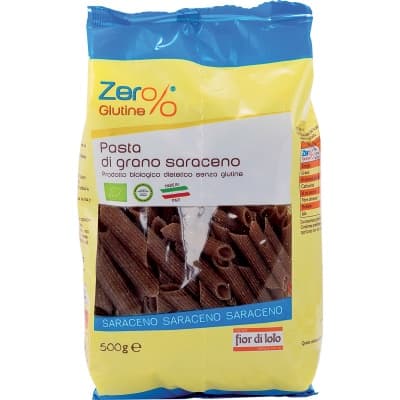 Zero% Glutine Penne Grano Saraceno Bio Senza Glutine 500g
