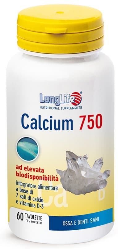 LONGLIFE CALCIUM 750mg 60 Tav.