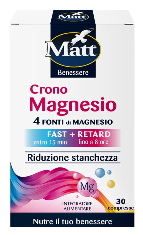 Matt Crono Magnesio 30 Cpr
