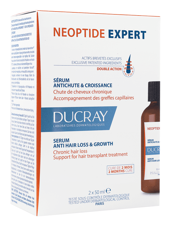 Ducray Neoptide Expert Siero Anticaduta 2 Pezzi Da 50 Ml 2 Mesi di Trattamento
