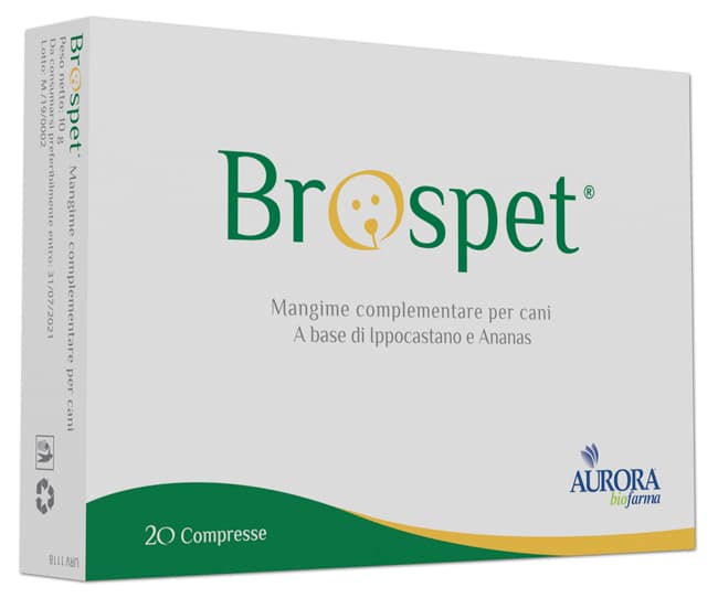 Brospet Integratore Drenante Cane 20 Compresse