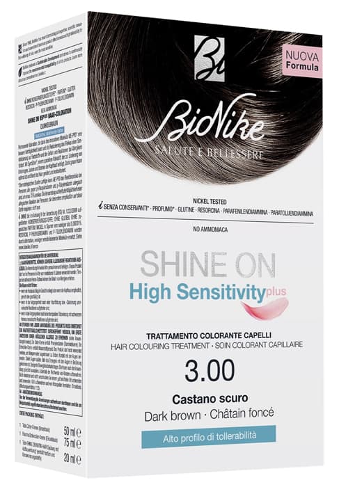 Bionike Shine On High Sensitivity Plus Castano Scuro 3