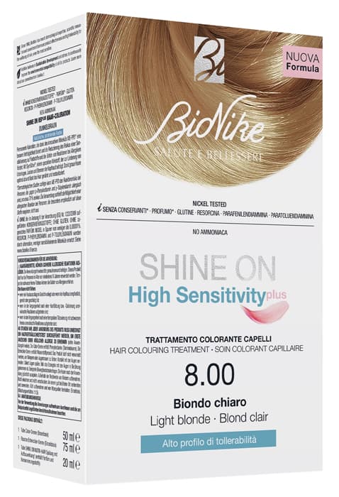 Bionike Shine On High Sensitivity Plus Biondo Chiaro 8