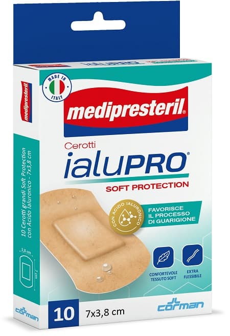 Medipresteril Cerotti Ialupro Soft Protection Super 7x3,8cm 10 Pezzi