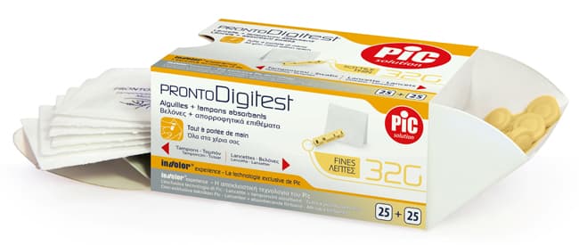 PIC DIGITEST LANCETTE G32 25PZ