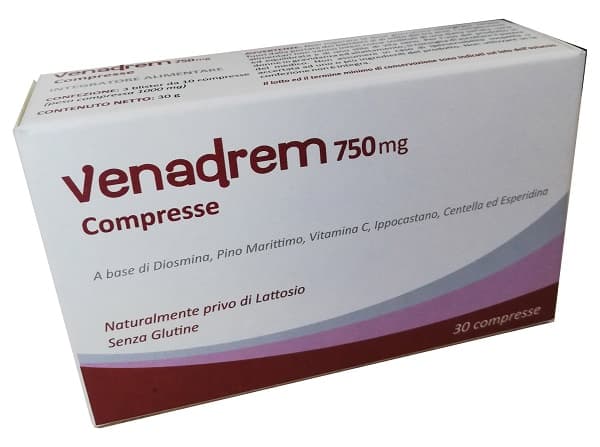 Venadrem 750mg 30 Cpr