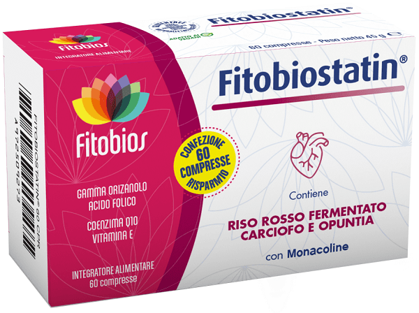 Fitobios Fitobiostatin Integratore Alimentare 60 Compresse