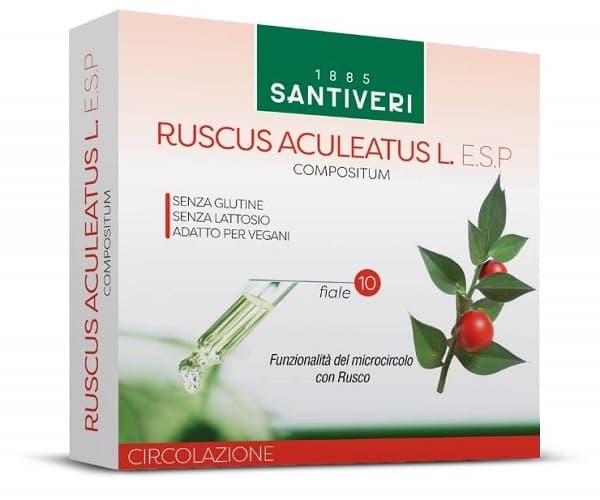 Ruscus Aculeatus Esp 10 Fiale da 10 ml