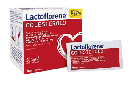 Lactoflorene Colesterolo Integratore per il Colesterolo 20 Buste